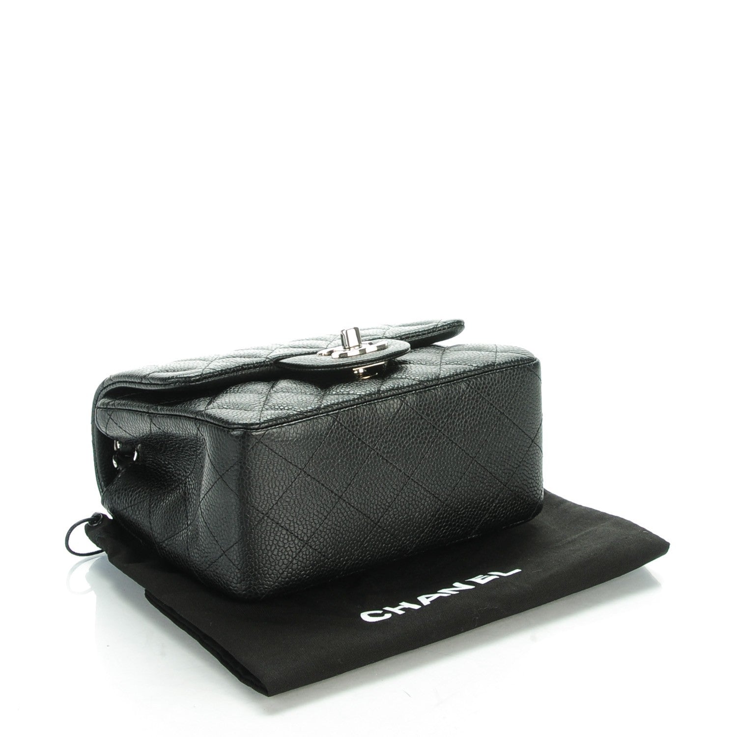 Chanel Caviar Quilted Mini Square Flap Black 4 of 8