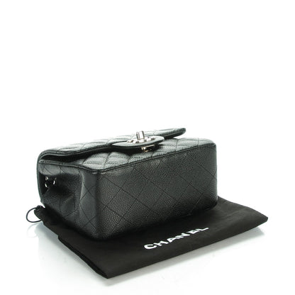 Chanel Caviar Quilted Mini Square Flap Black 4 of 8