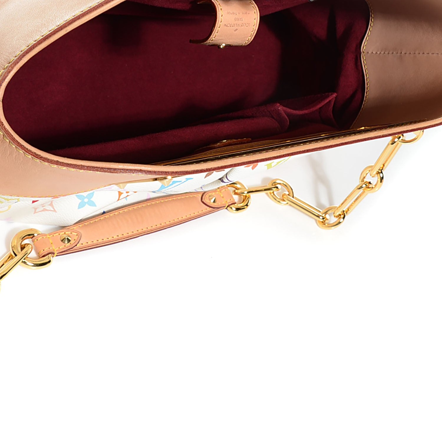 Louis Vuitton Monogram Multicolor Judy GM White 5 of 7