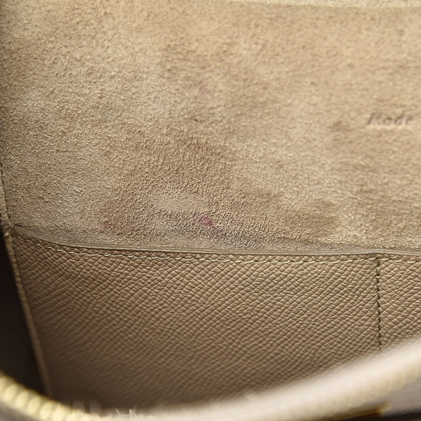 Grained Calfskin Mini Belt Bag Light Taupe