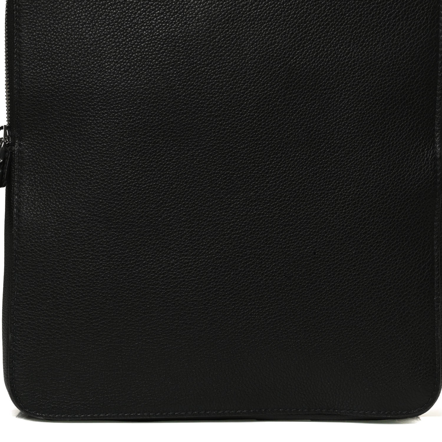 Prada Vitello Daino Briefcase Backpack Black 7 of 13
