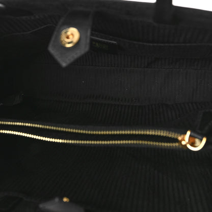 Fendi Vitello Elite Regular 2Jours Tote Black 5 of 8