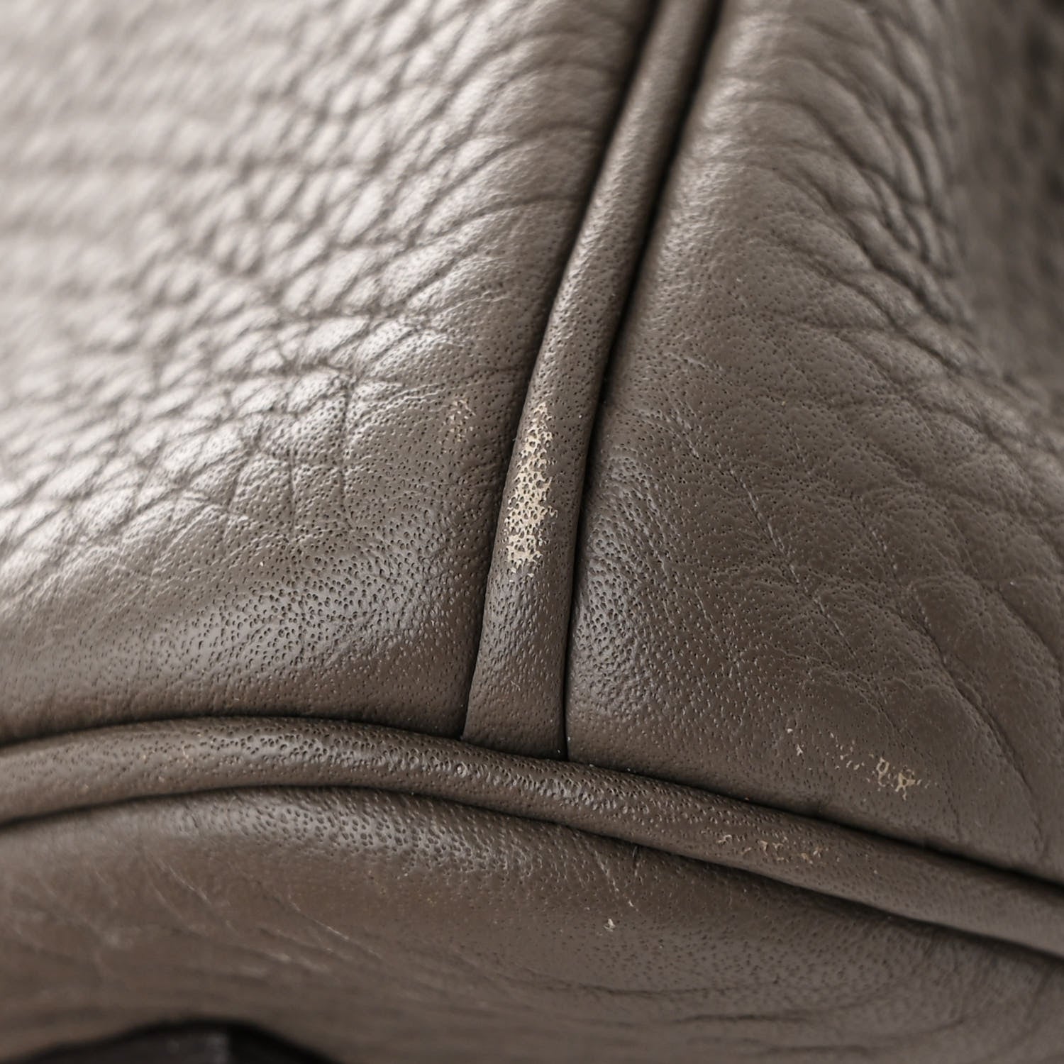 Hermes Taurillon Clemence Birkin 30 Etain 11 of 15