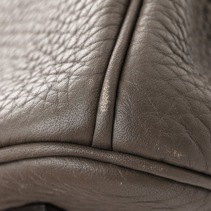 Hermes Taurillon Clemence Birkin 30 Etain 11 of 15