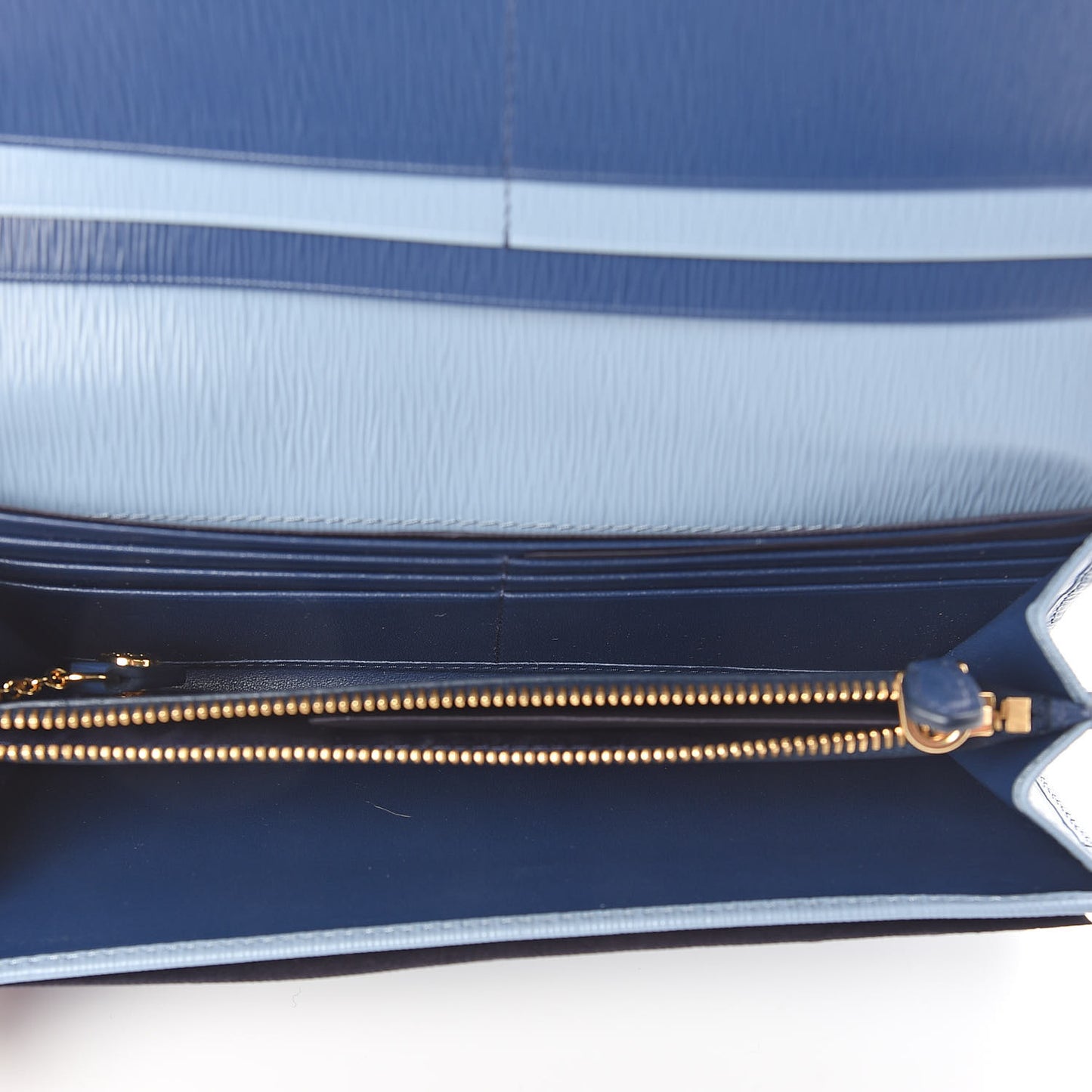 Vitello Move Continental Flap Wallet Astrale Blue