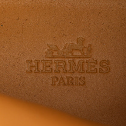 Hermes Calfskin History Ankle Boots 38 Beige Mastic 8 of 9