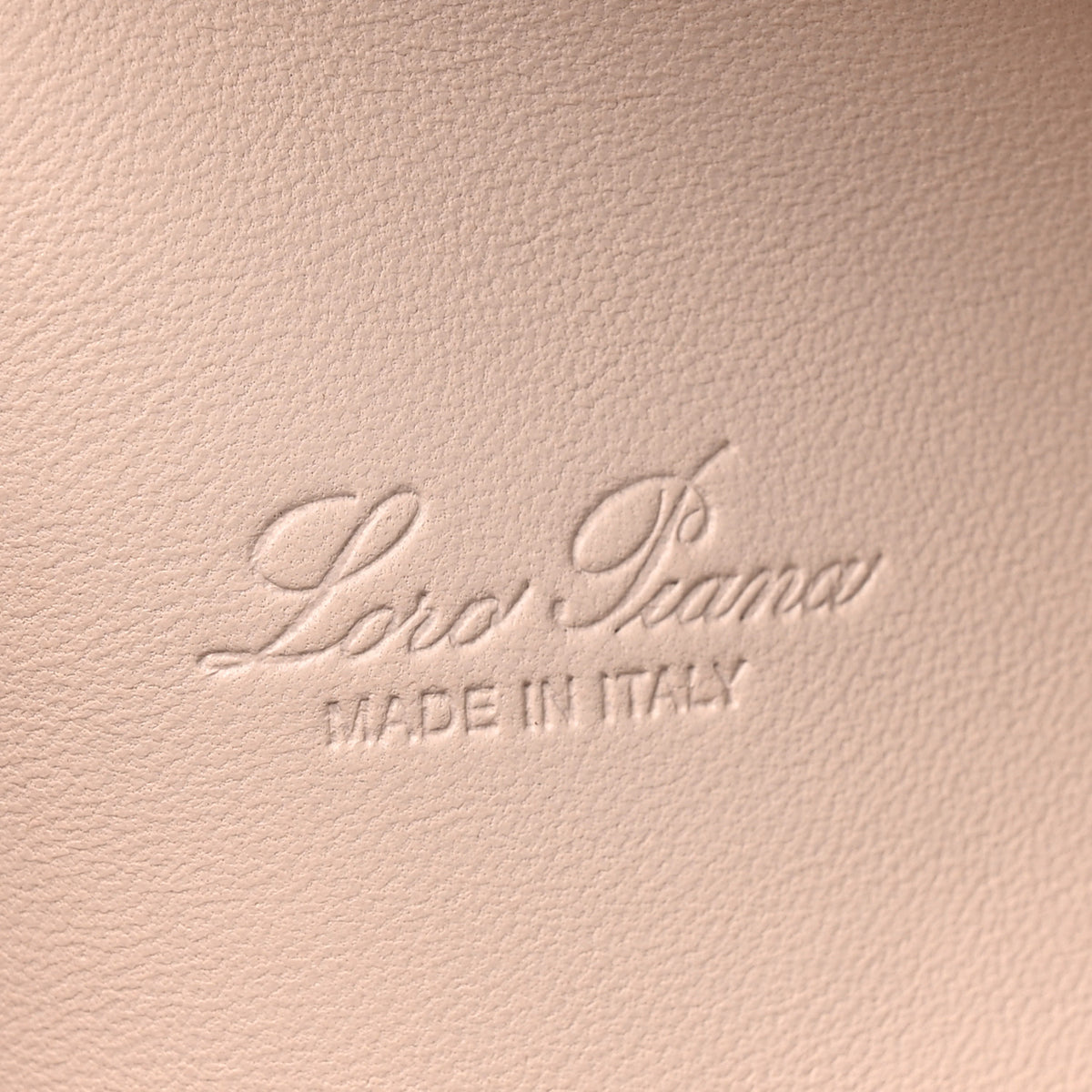 Loro Piana Grained Calfskin L19 Extra Pocket Pouch Light Travertine 5 of 11