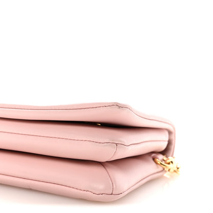 Louis Vuitton Lambskin Embossed Monogram Pochette Coussin Rose 9 of 10