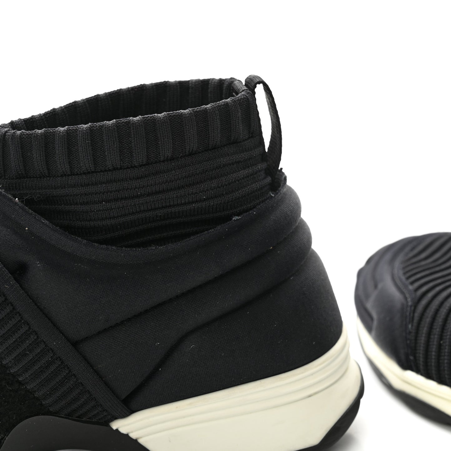 Stretch Fabric CC Sneakers 37 Black