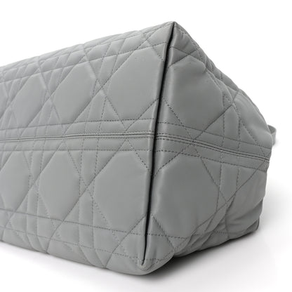 Christian Dior Calfskin Macrocannage Large Toujours Grey 12 of 12
