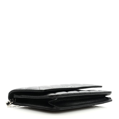 Chanel Caviar Quilted Wallet on Chain WOC Black 3 of 9