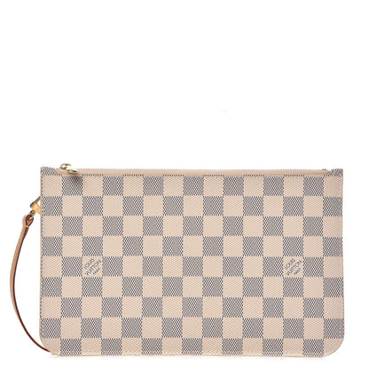 Louis Vuitton Damier Azur Neverfull MM GM Pochette 1 of 7
