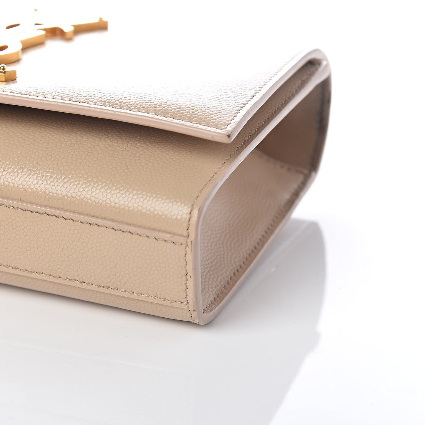 Grain De Poudre Small Monogram Kate Satchel Nude Powder