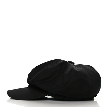 Prada Re-Nylon Womens Newsboy Hat M Black 4 of 7