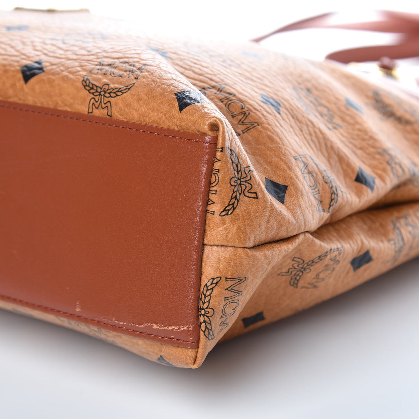Visetos Shopping Tote Cognac