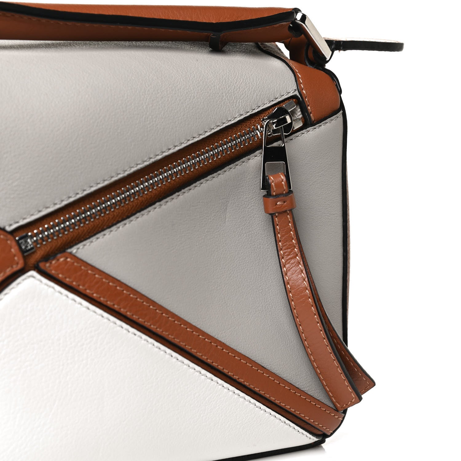 Loewe Calfskin Small Graphic Puzzle Bag Ghost Soft White 11 of 11