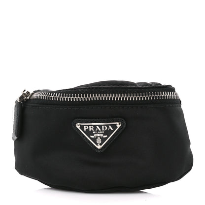 Prada Tessuto Nylon Wrist Pouch Black 1 of 10