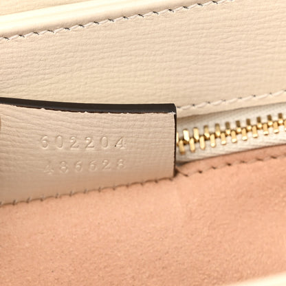 Gucci Azalea Calfskin Horsebit 1955 Shoulder Bag Mystic White 7 of 10