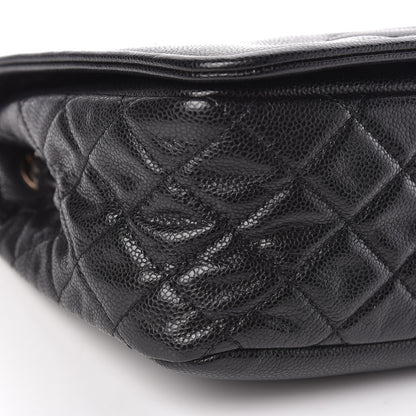 Chanel Caviar Large Timeless CC Flap Black 9 of 11