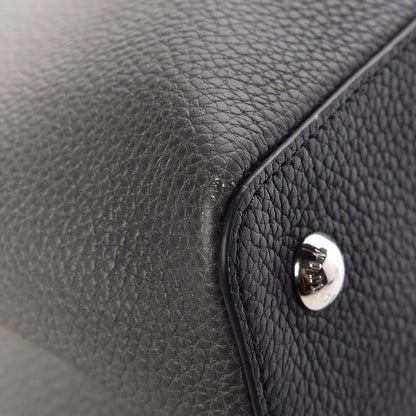 Louis Vuitton Taurillon Capucines MM Cloudy Black 11 of 13