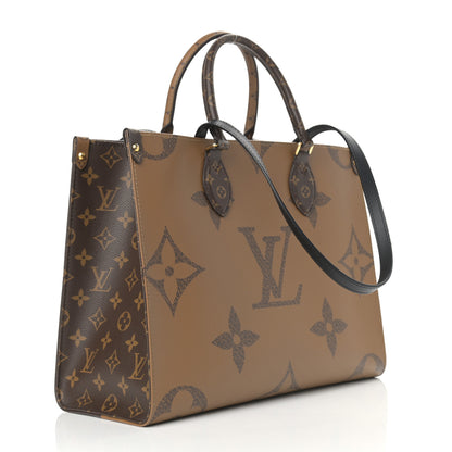 Louis Vuitton Reverse Monogram Giant Onthego MM 3 of 12