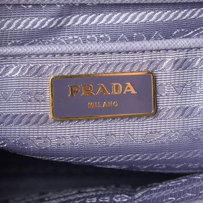 Prada Saffiano Medium Galleria Double Zip Tote Glicine 7 of 9
