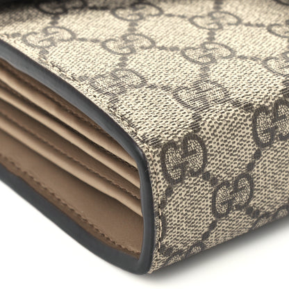 Gucci GG Supreme Monogram Mini Dionysus Chain Wallet Beige Taupe 9 of 11