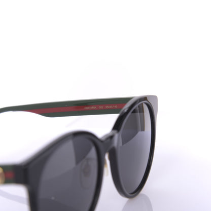 Gucci Acetate GG Web Round Eye Sunglasses GG0854SK Black 5 of 7