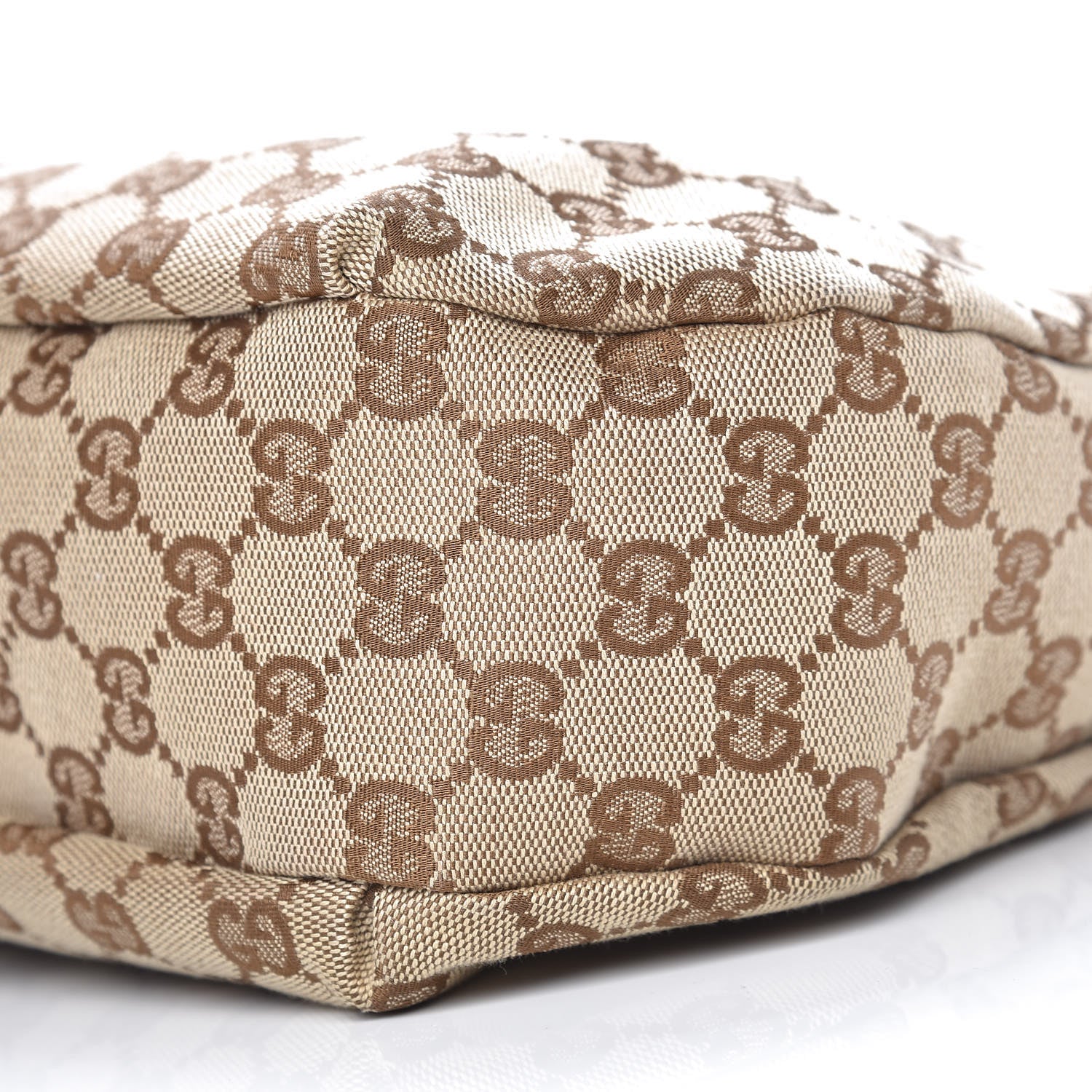 Gucci Monogram Medium New Ladies Web Hobo Dark Brown 9 of 9