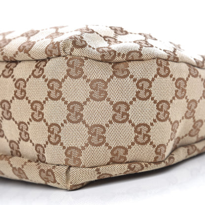 Gucci Monogram Medium New Ladies Web Hobo Dark Brown 9 of 9