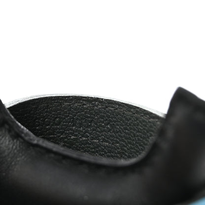 Hermes Milo Lambskin Grigri Rodeo Robeo 24 Bag Charm PM Black Vert Mangrove Celeste 4 of 5