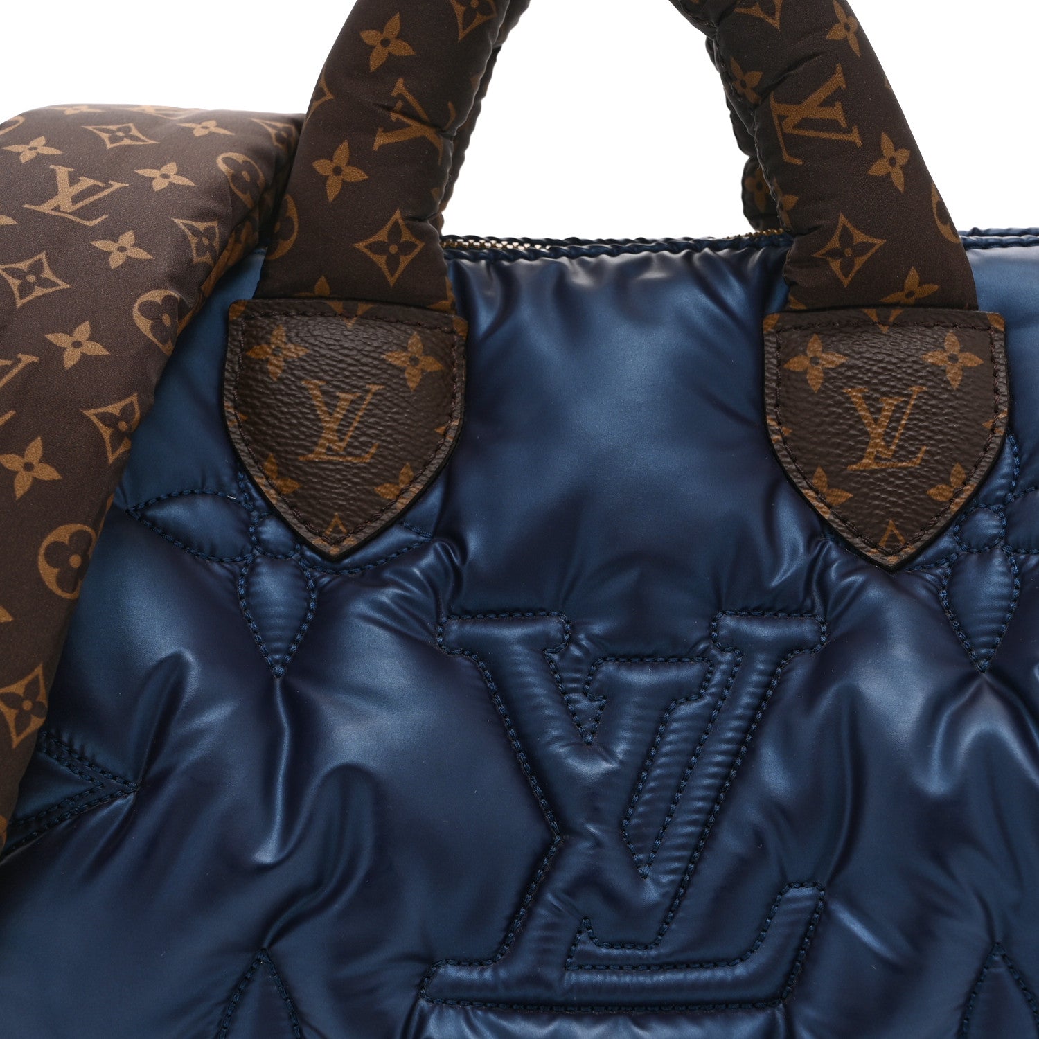 Louis Vuitton Econyl Mini Monogram Pillow Speedy Bandouliere 25 Navy 7 of 9