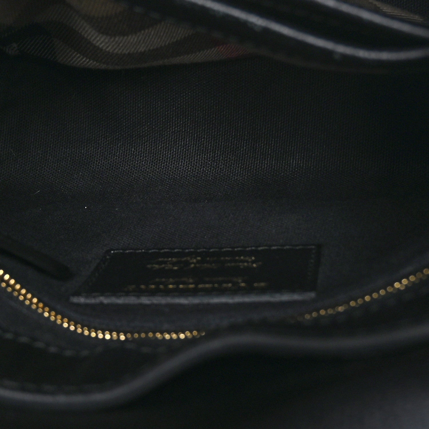 Burberry Derby Calfskin House Check Small Camberley Black 6 of 11