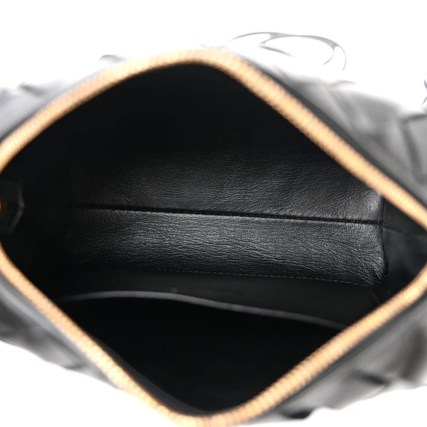 Nappa Intrecciato Mini Loop Camera Bag Black