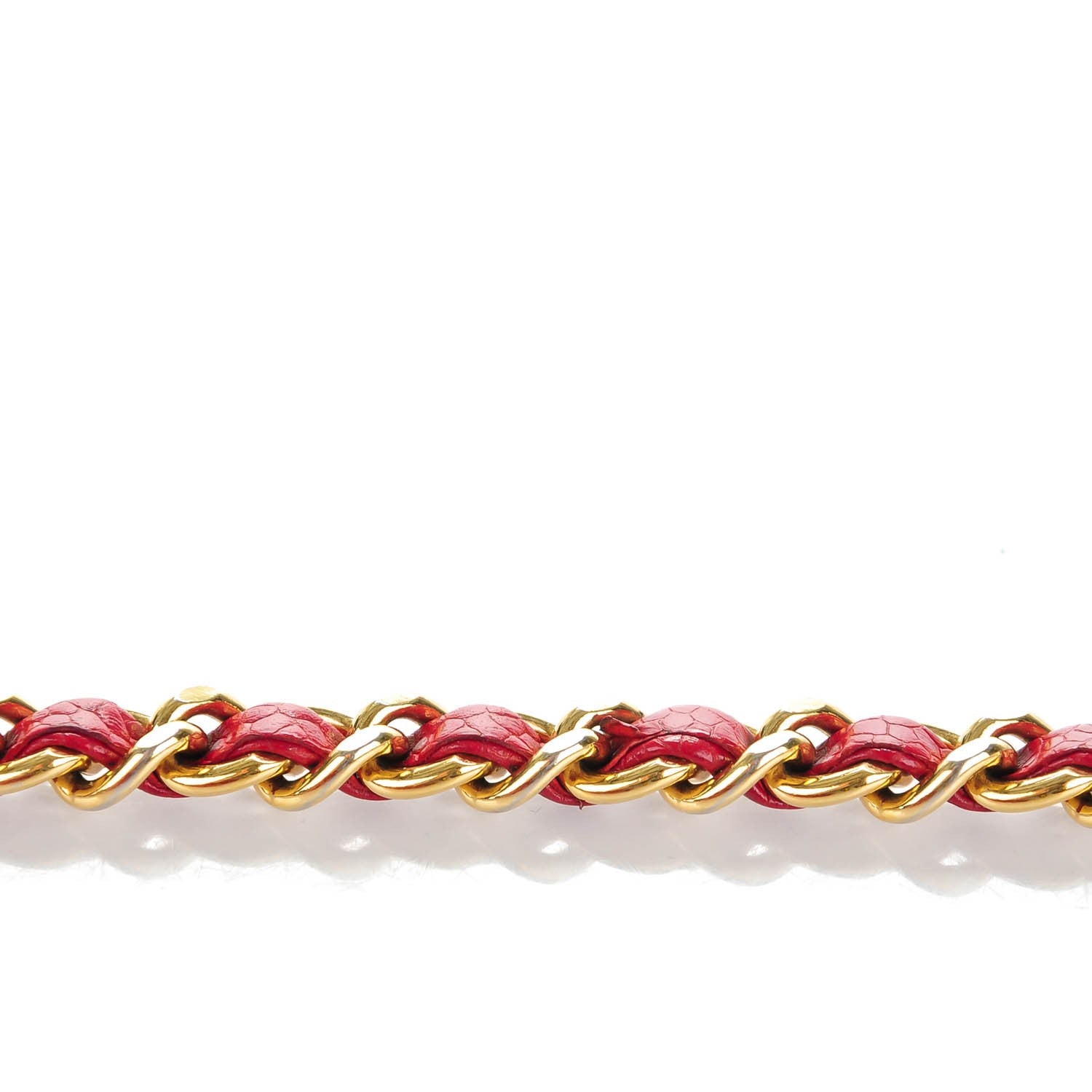 Chanel Caviar Timeless CC Wallet On Chain WOC Red 11 of 11