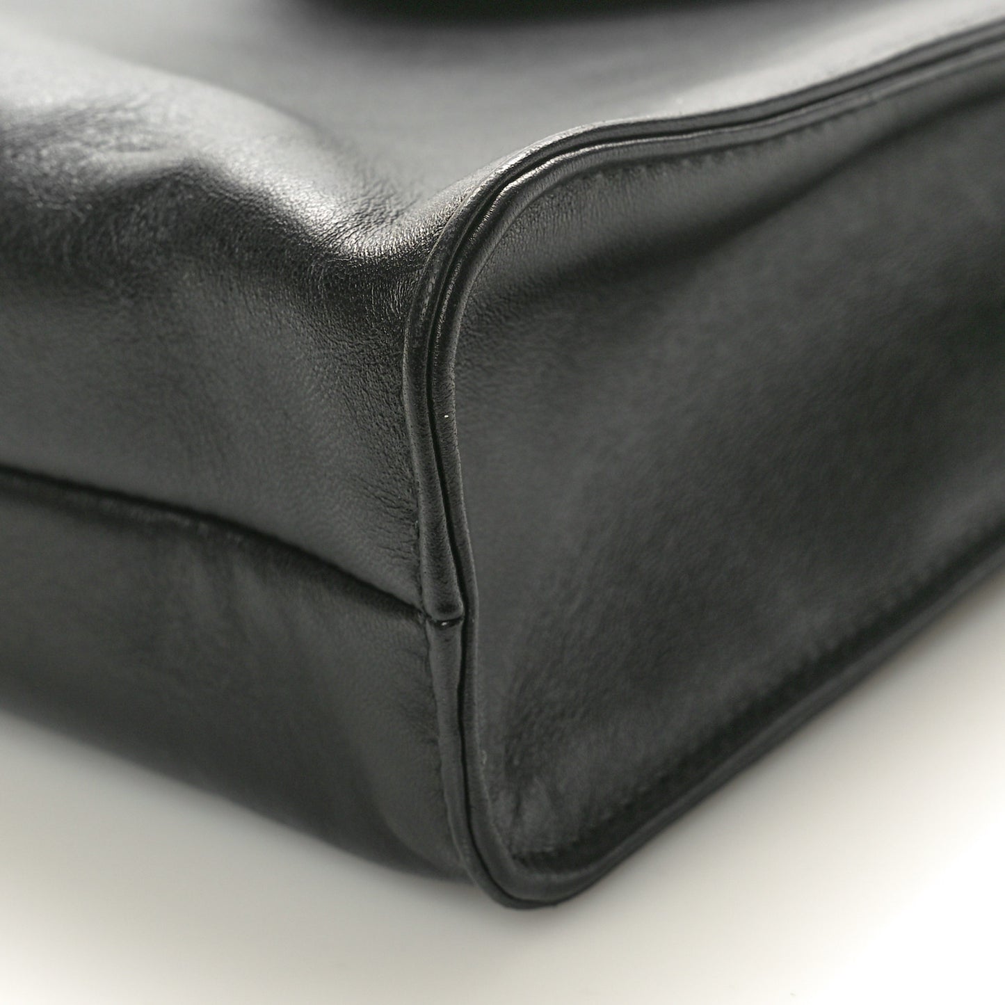 Nappa Mini Pocket Tote Black