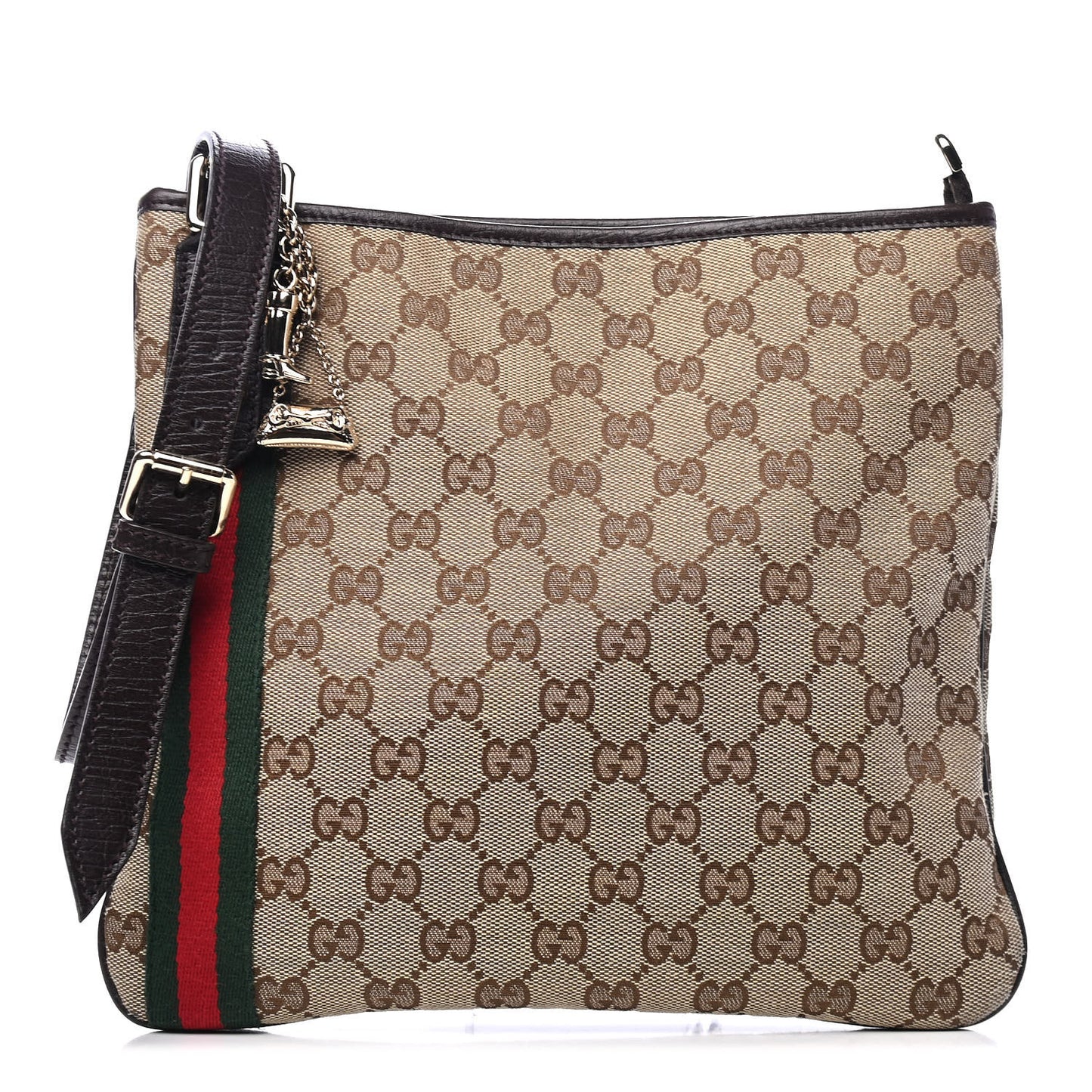 Monogram Web Jolicoeur Charms Messenger Dark Brown