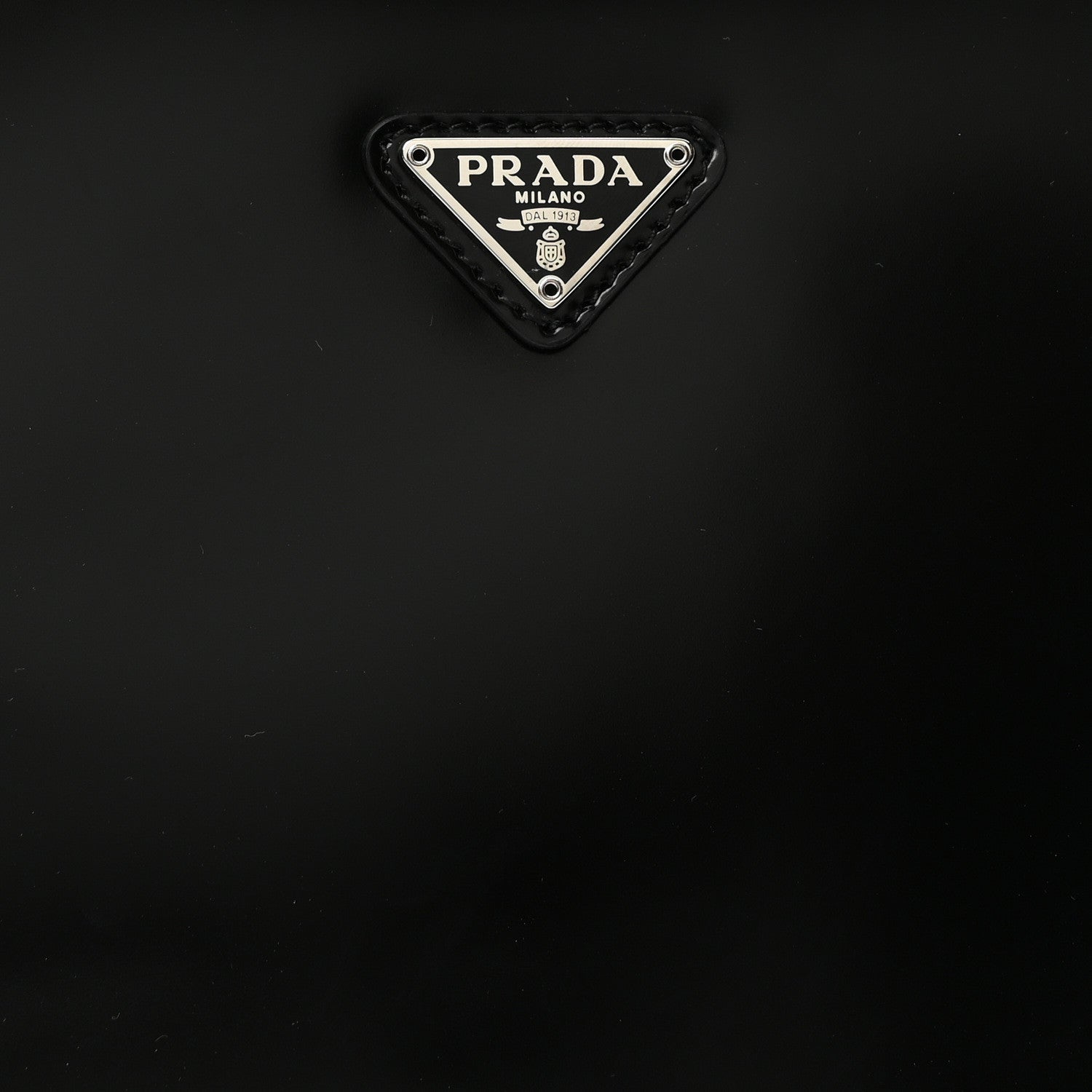 Prada Spazzolato Cleo Shoulder Bag Black 8 of 10