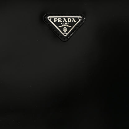 Prada Spazzolato Cleo Shoulder Bag Black 8 of 10