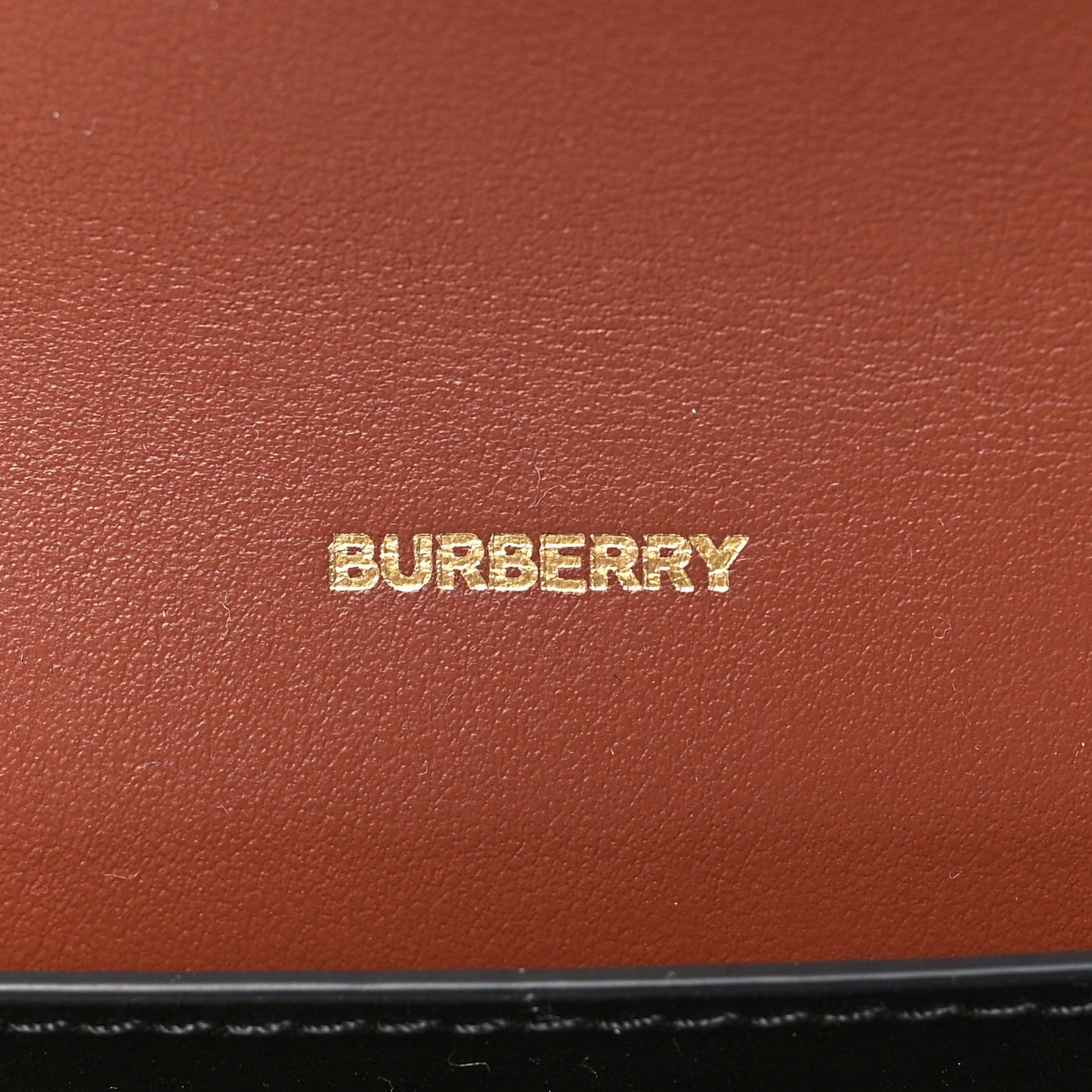 E-Canvas Monogram Stripe Hannah Wallet Bridle Brown
