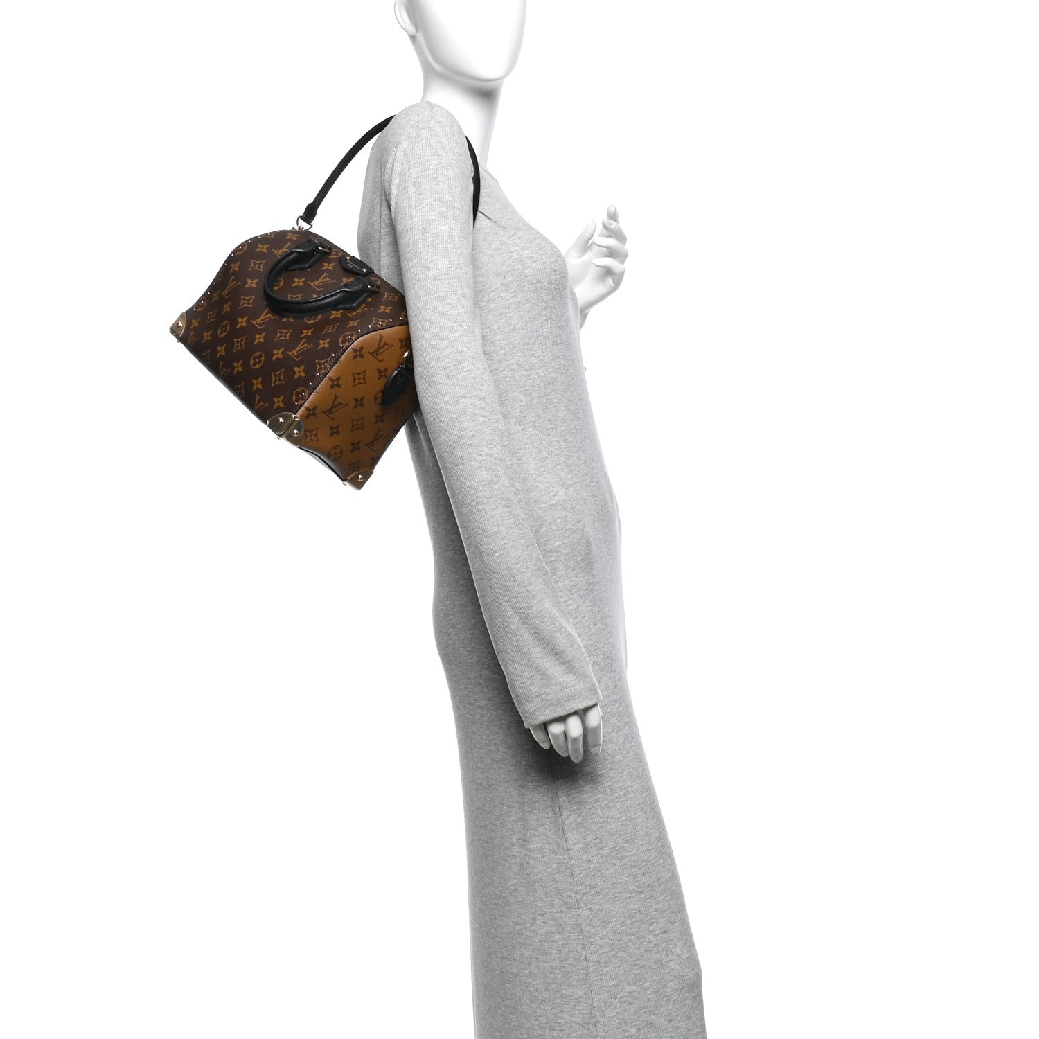 Louis Vuitton Reverse Monogram Speedy Trunk 25 2 of 9