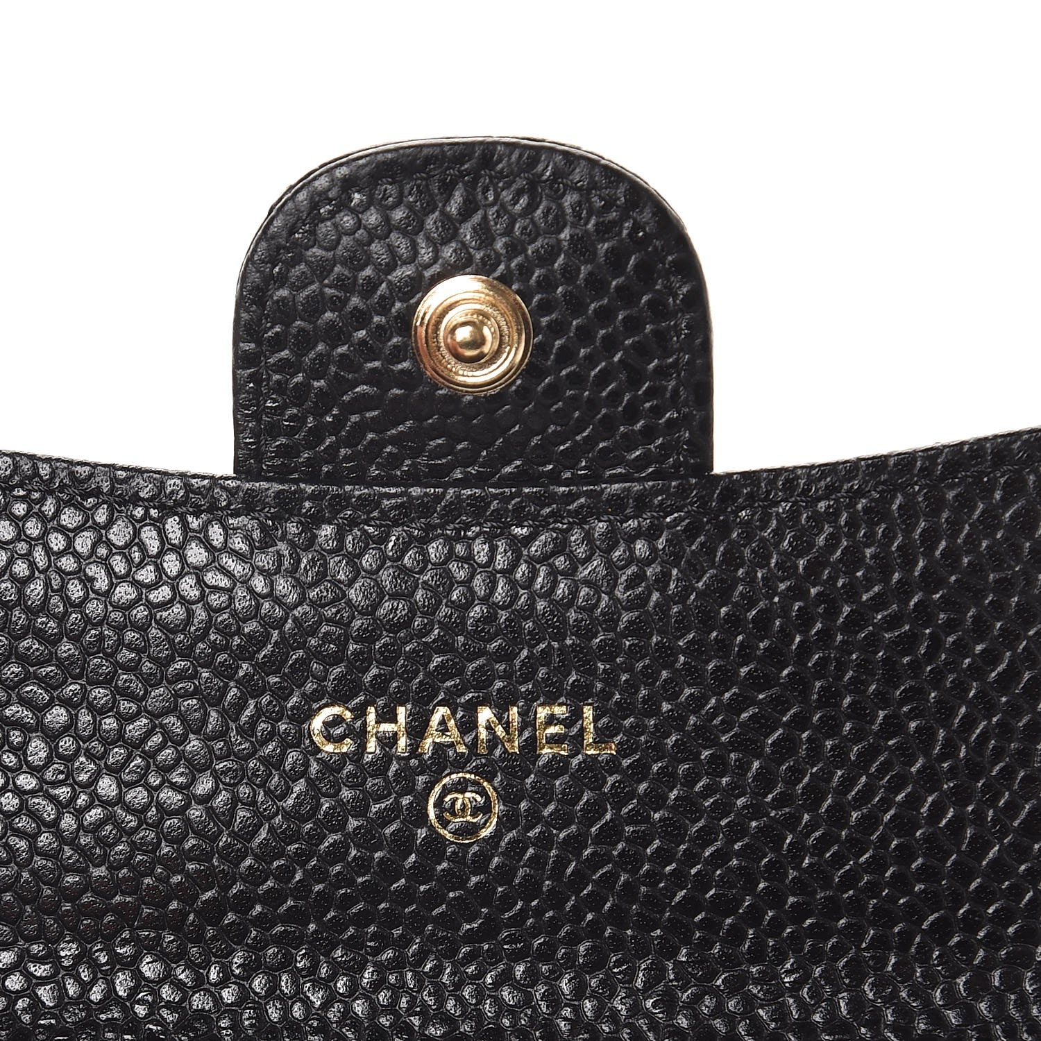 Chanel Caviar Quilted Flap Card Holder Black 6 of 9