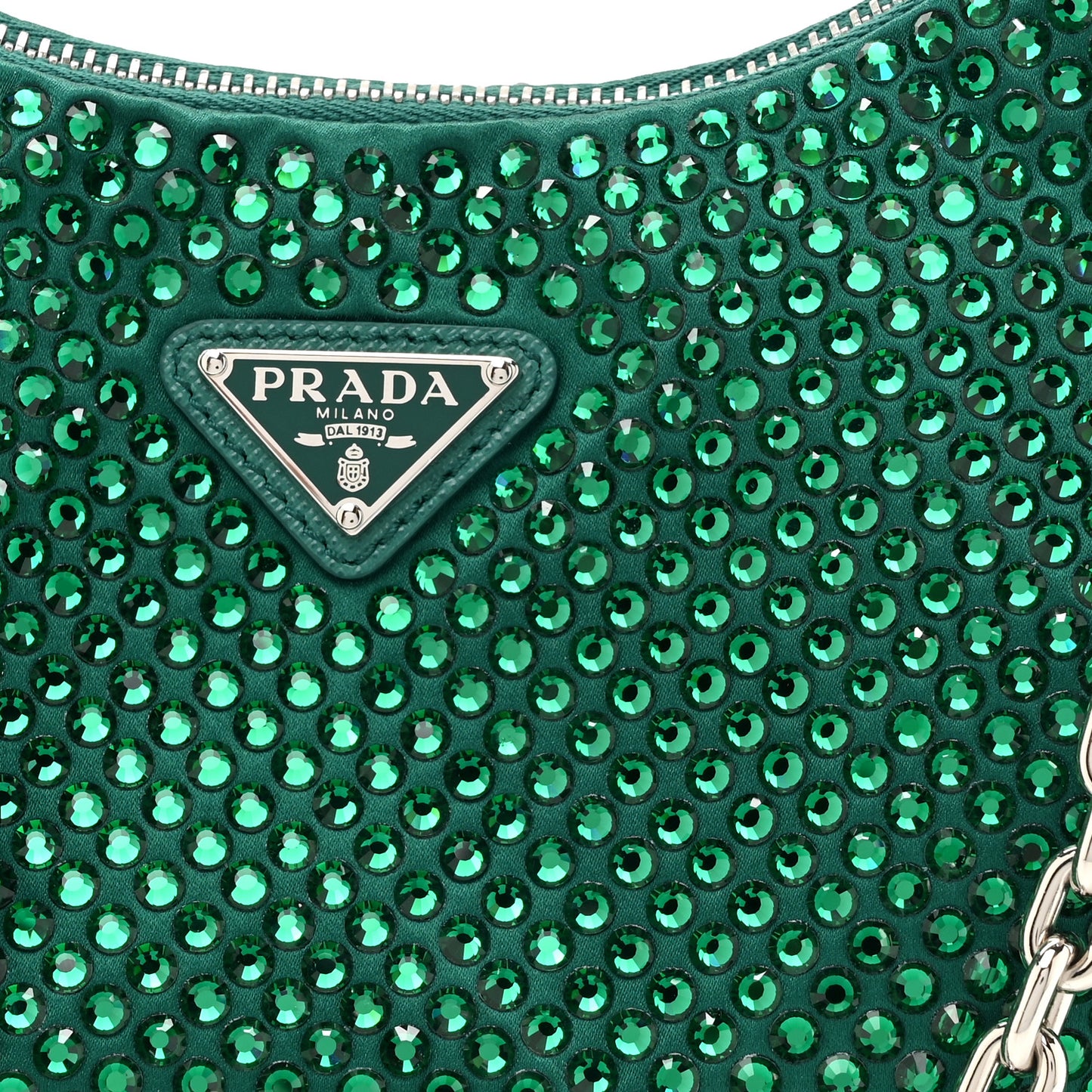 Satin Crystal Re-Edition 2005 Shoulder Bag Mango