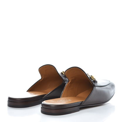 Gucci Calfskin Mens Princetown Slippers 8 Fondente Brown 4 of 8