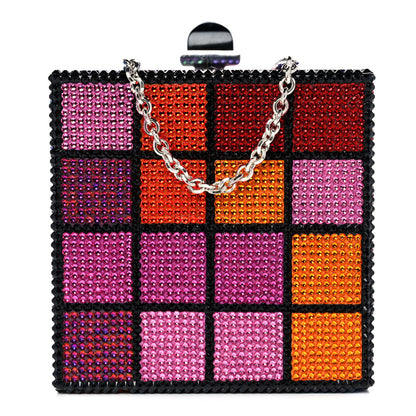 Judith Leiber Crystal Rubix Cube Clutch Multicolor 2 of 14