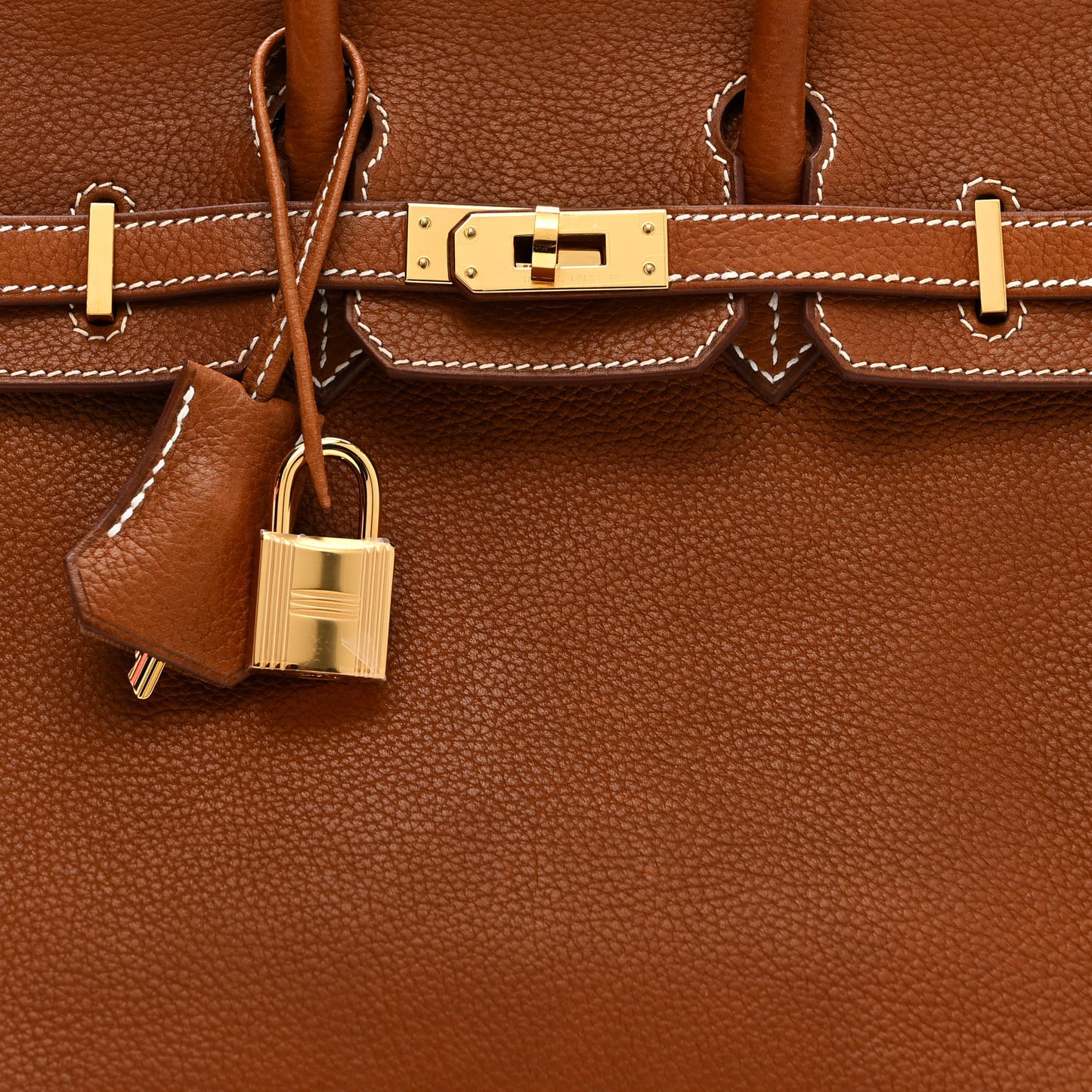 Natural Barenia Faubourg Birkin 25 Fauve