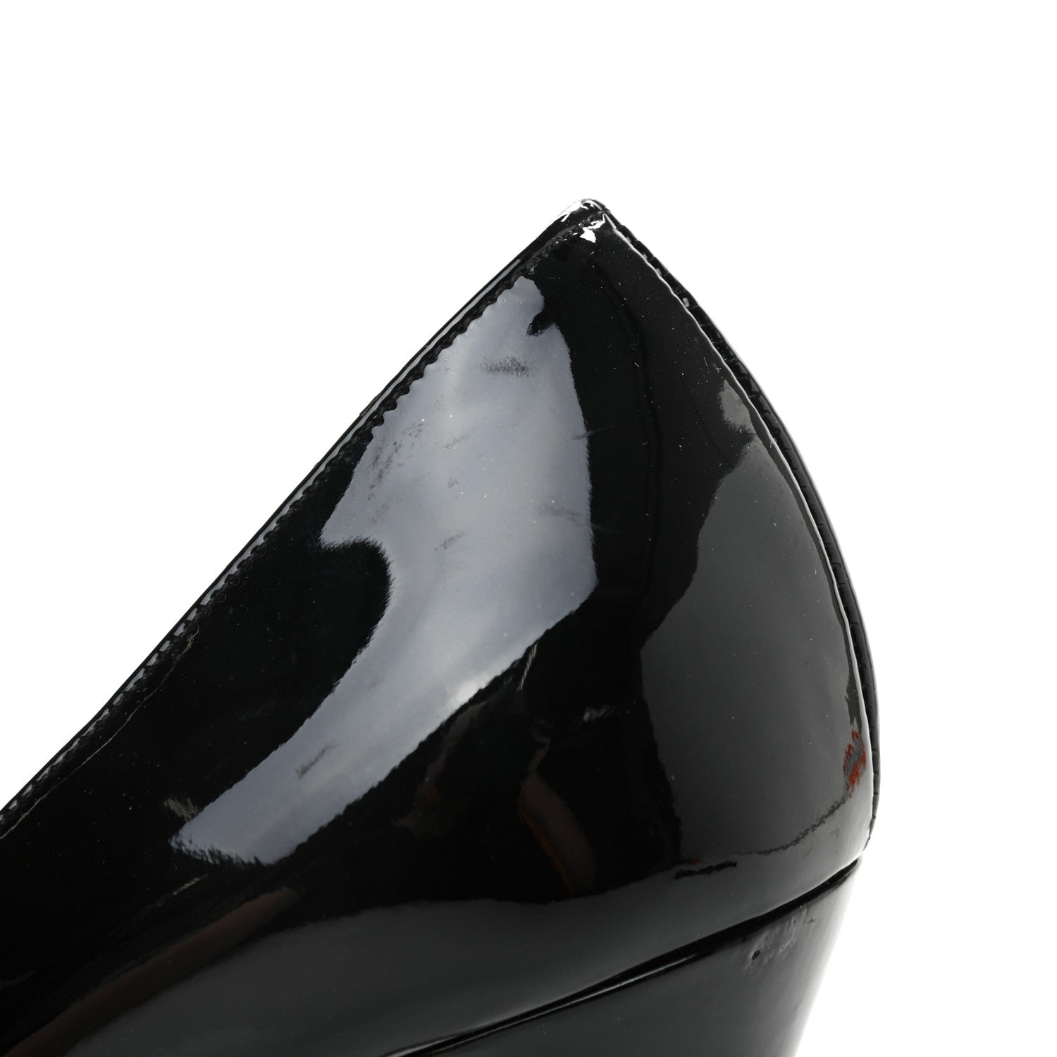 Christian Louboutin Patent Rolando 120 Pumps 37.5 Black 8 of 8