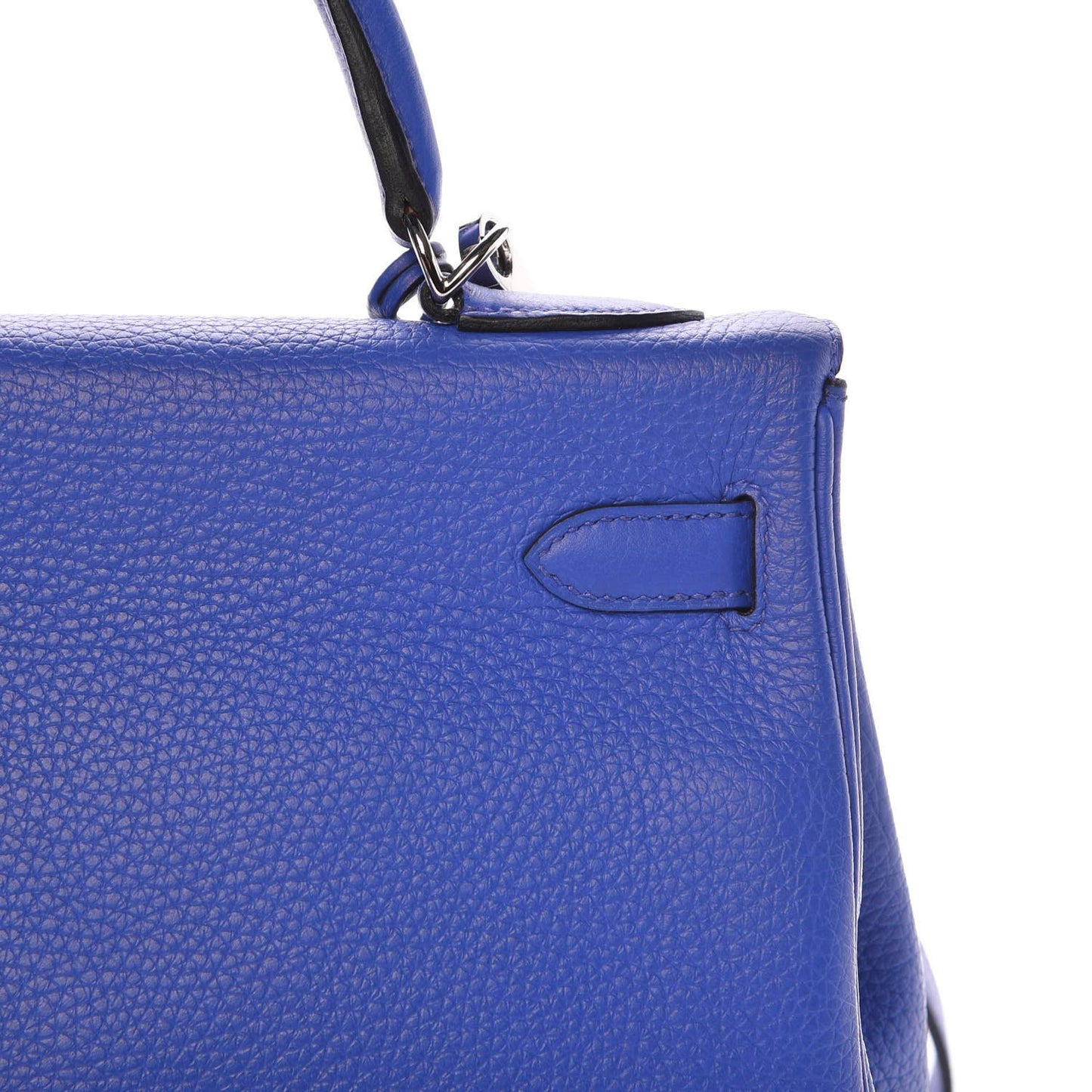 Taurillon Clemence Kelly Retourne 32 Bleu Electrique