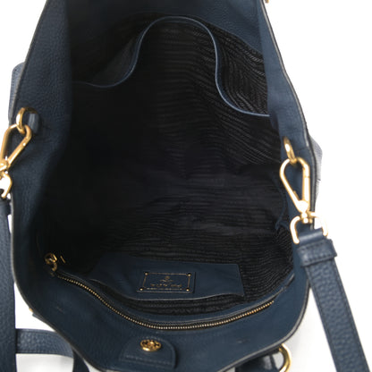 Prada Vitello Daino Shopping Tote Inchiostro 5 of 18
