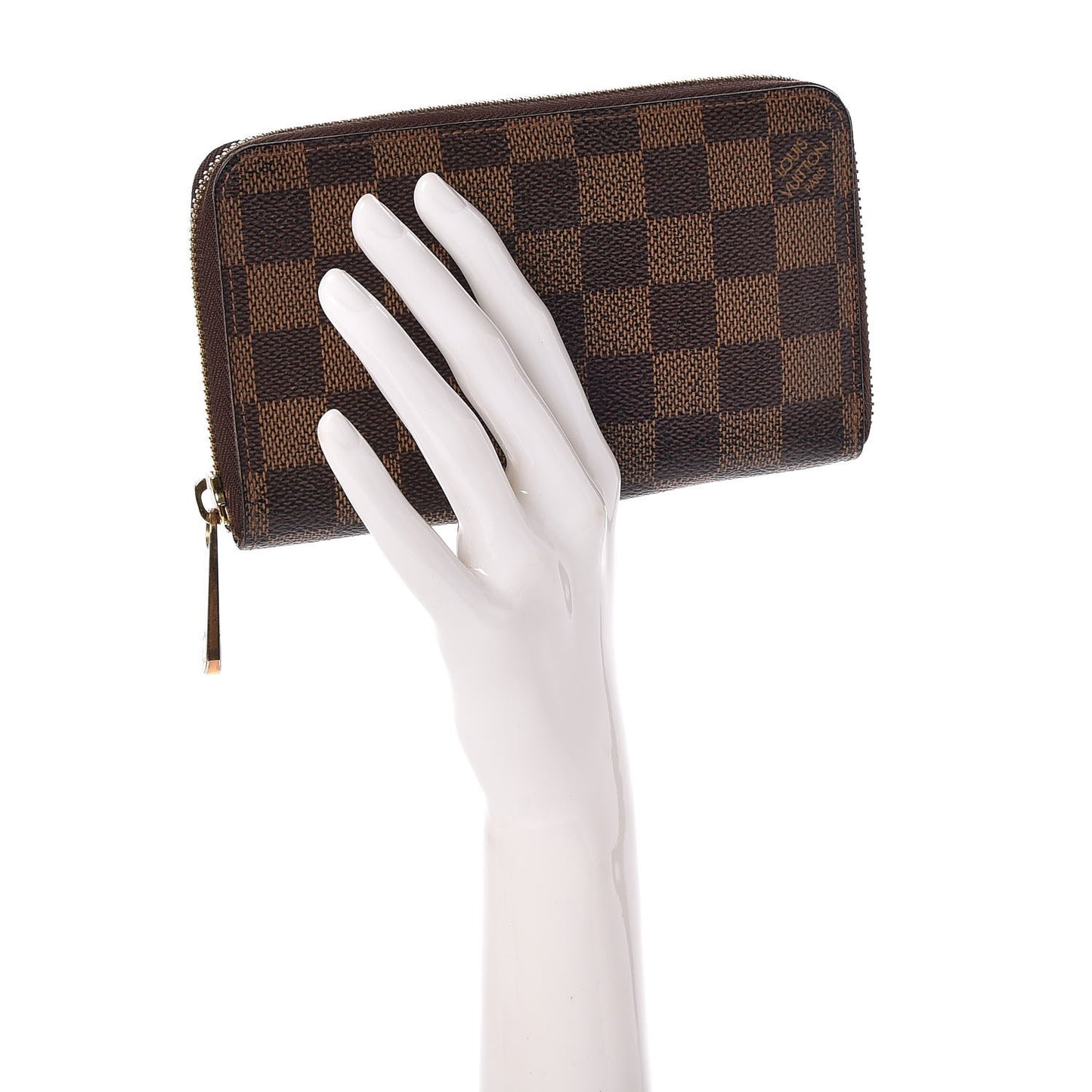 Damier Ebene Zippy Compact Wallet